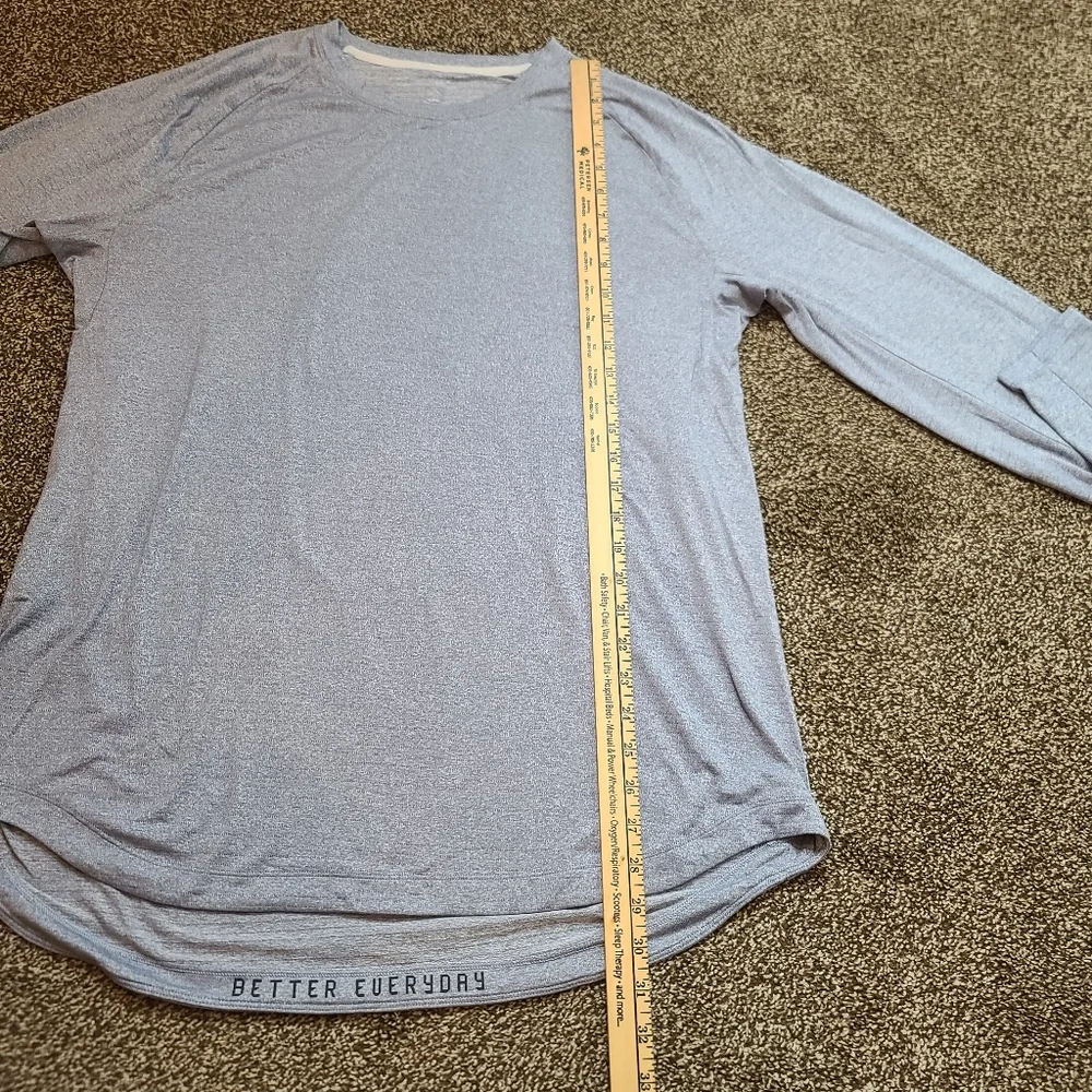 Lululemon Mens Long Sleeve Shirt Size L/XL - Picture 4 of 4